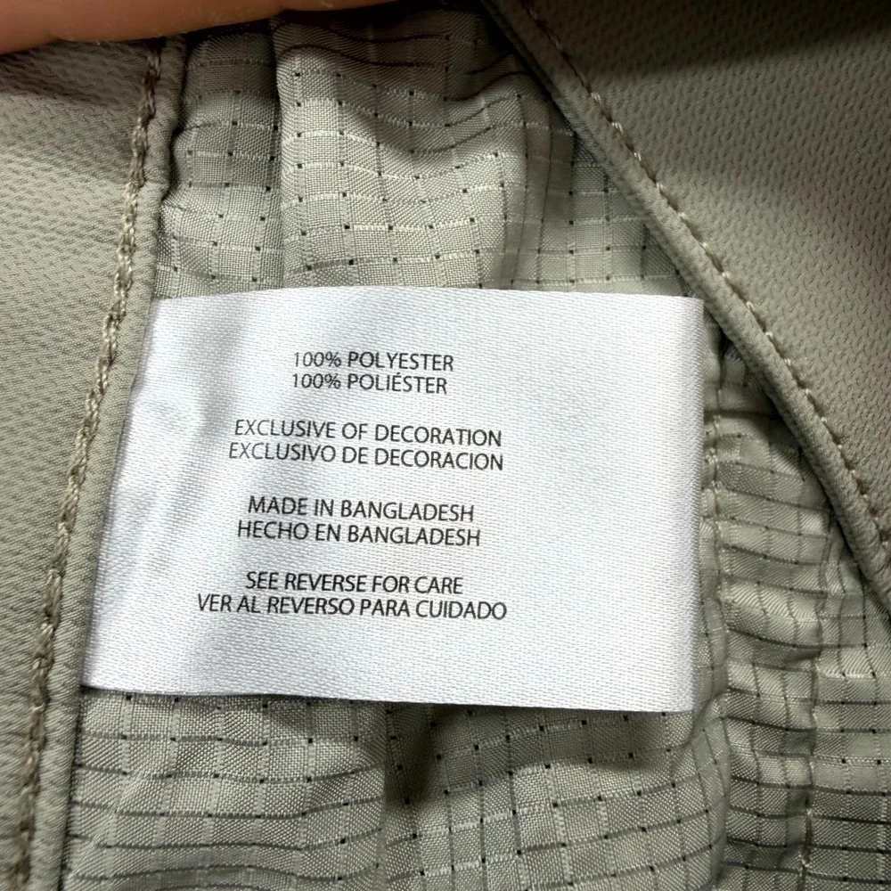 Banana Republic Khakis Pants Mens 40x34 Beige Performance Golf Tech Straight Leg
